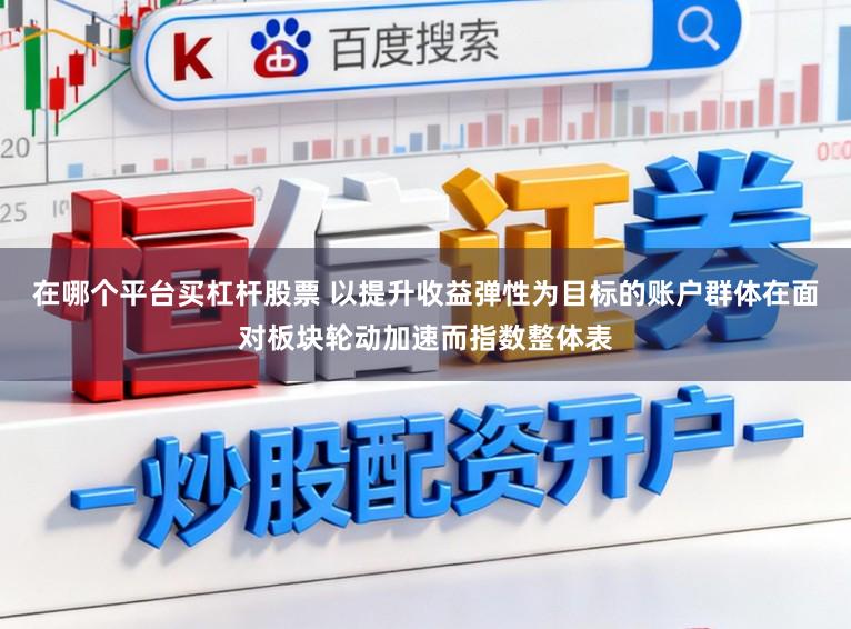 在哪个平台买杠杆股票 以提升收益弹性为目标的账户群体在面对板块轮动加速而指数整体表