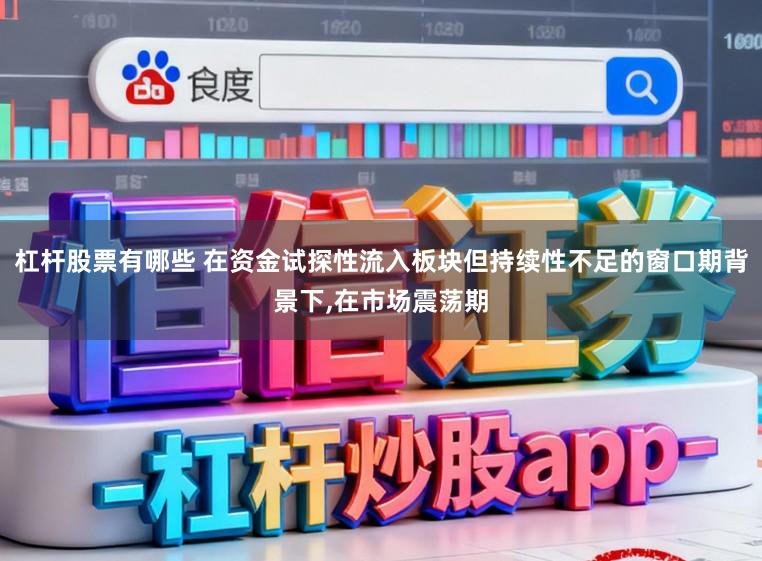 杠杆股票有哪些 在资金试探性流入板块但持续性不足的窗口期背景下，在市场震荡期