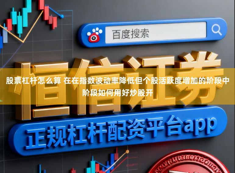 股票杠杆怎么算 在在指数波动率降低但个股活跃度增加的阶段中阶段如何用好炒股开