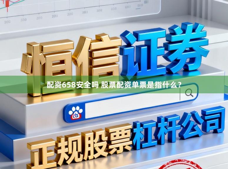 配资658安全吗 股票配资单票是指什么？